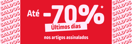 Saldos: até -70%